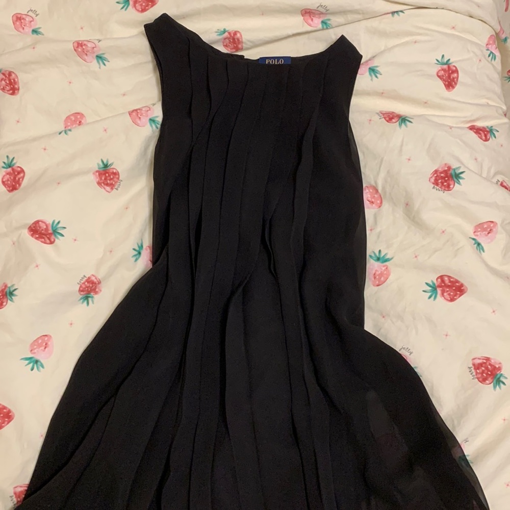 Ralph Lauren Polo Girls Black Dress